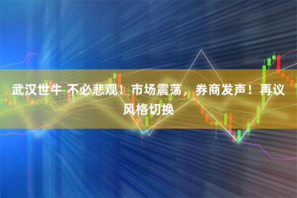 武汉世牛 不必悲观！市场震荡，券商发声！再议风格切换